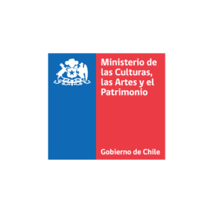 Logotipo del Ministerio de las Culturas, las Artes y el Patrimonio de Chile.